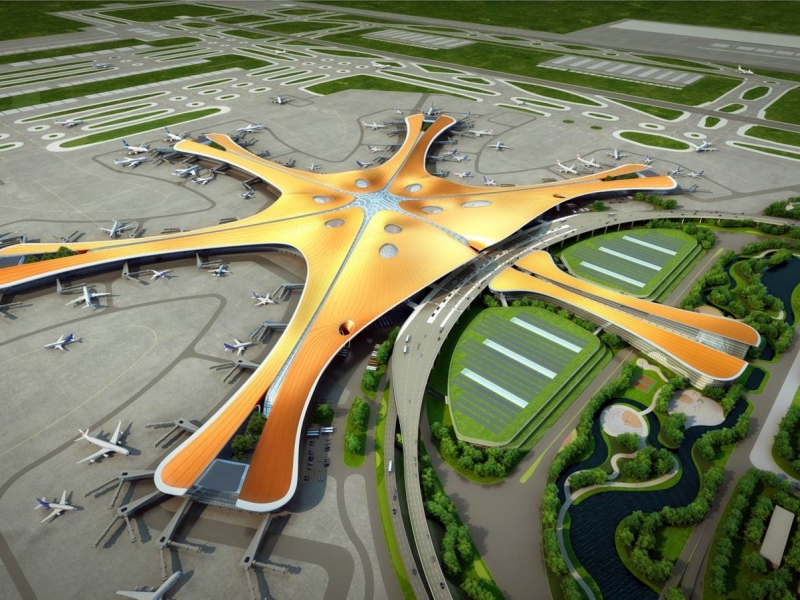 北京新机场航站楼钢结构工程