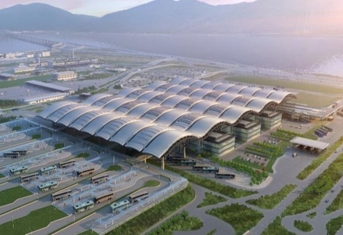 港珠澳大桥香港旅检大楼